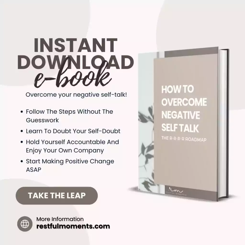 Overcome Negative Self-Talk e-book Banner